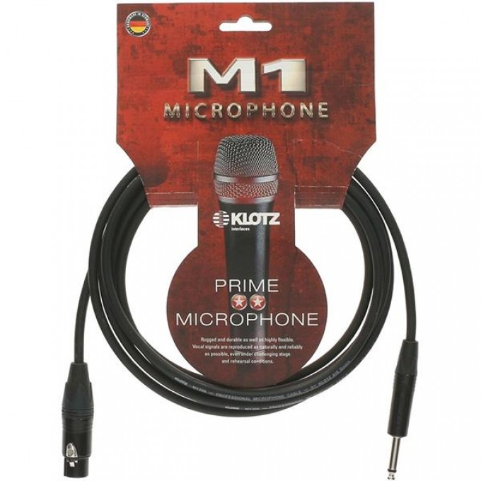 Шнур JACK-XLR KLOTZ M1FP1N0500 102264