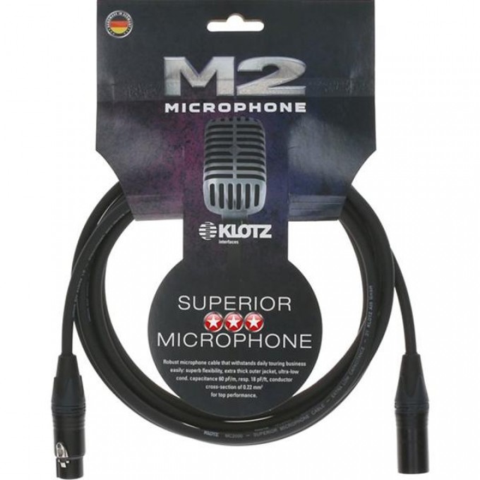 Шнур XLR-XLR KLOTZ M2FM1-0300 102270
