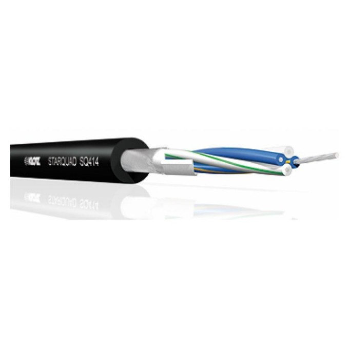 Микрофонный кабель KLOTZ SQ414Y STAR QUAD 41105